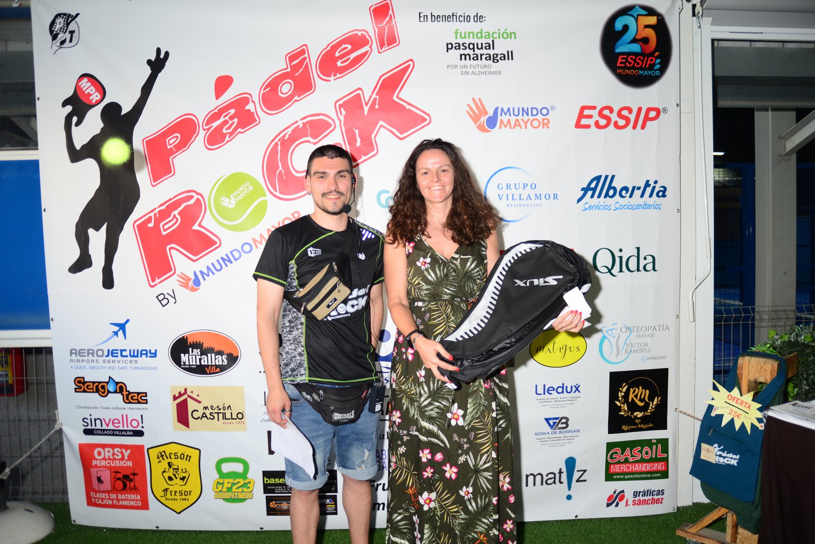 Actividades y premios: momento compartido en Pádel Rock